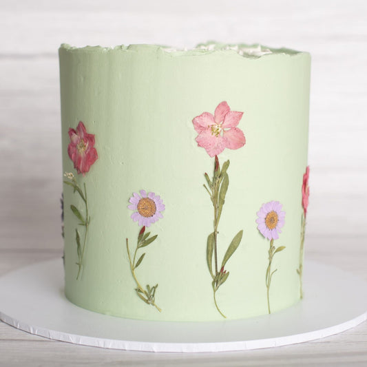 Press Floral Cake